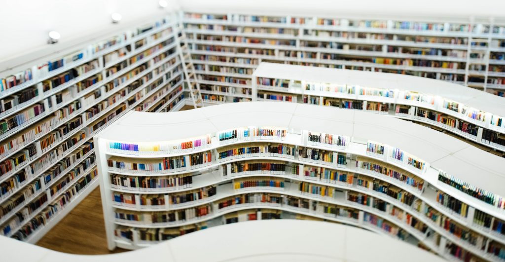 Curved Bookshelves